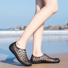 Sandales homme et femme | Chaussures à enfiler aquatiques | Chaussures de plage gelée légères