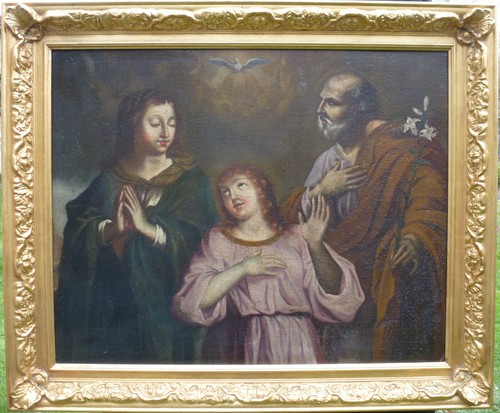 Grand tableau religieux sainte - tableau,
