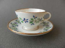 tasse miniature en porcelaine de Paris XIXeme au barbeau poupées dinette 