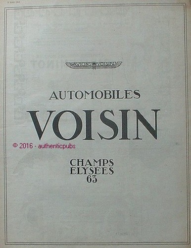 Publicite voisin automobiles - publicite,