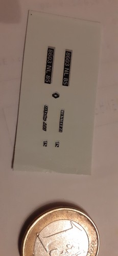 Decalcomanie decals 1 43 - decalcomanie, 1/43