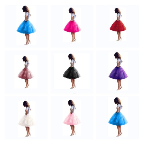 Midi tulle skirt tutu fluffy - skirt,
