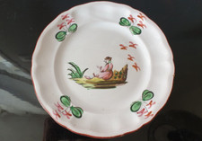 LUNEVILLE ASSIETTE VERNISSEE