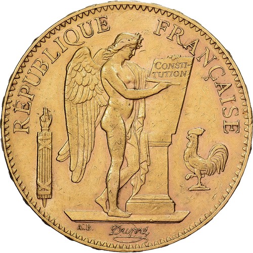 France 100 francs génie - 100, francs,