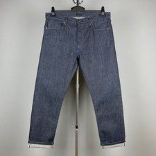 Jean slim droit homme Uniqlo Jeans bleu Kaihara Denim - taille W36 L32