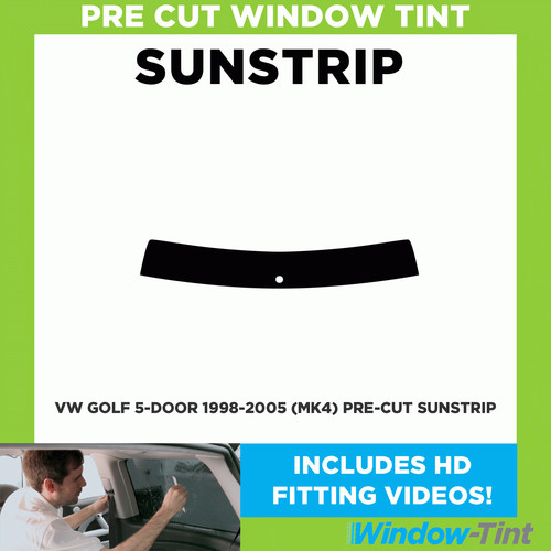 Pre cut film teinté sunstrip - cut,