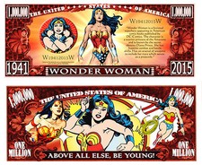 WONDER WOMAN BILLET MILLION