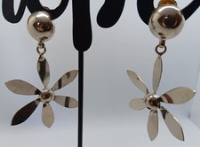 Rare boucles d'oreilles PIERRE CARDIN? antique costume jewelry earrings vintage