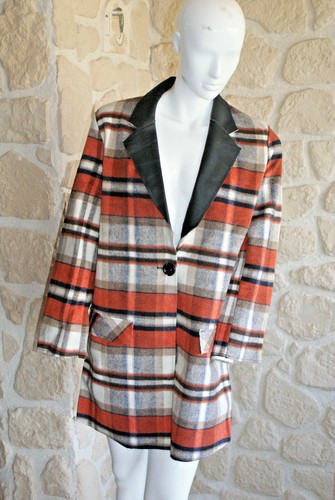 Manteau ton orange - neuf, taille
