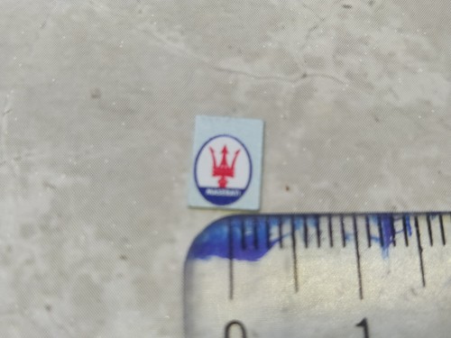 Décalcomanie maserati - décalcomanie,