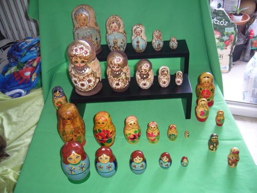 Lot poupées russes - poupées,