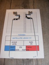 Les 2 charnières pour TOSHIBA