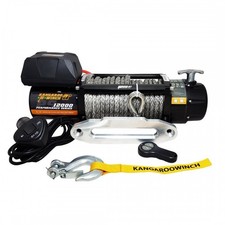 Treuil électrique Kangaroowinch K12000 Performance Series 12V corde synthétique