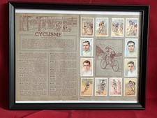 CADRE IMAGES NESTLE 35-36 CYCLISME SPEICHER BINDA LAPEBIE RONESSE LEDUCQ GUERRA