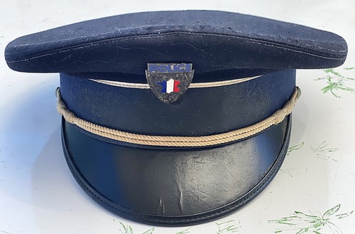 Ancienne casquette police - ancienne,