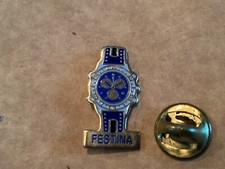 pins FESTINA montre luxe equipe velo tour France signe modele bleu