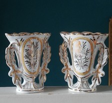 Vases de mariée anciens en