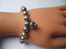 GAS bracelet perles argentées