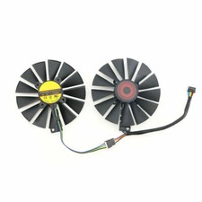 Pair Fans Cooler Fan For ASUS GTX 780 780Ti R9 280 280X R9 290X FD10015H12S 95mm