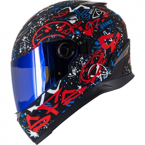 Casque moto sting graffiti - casque,