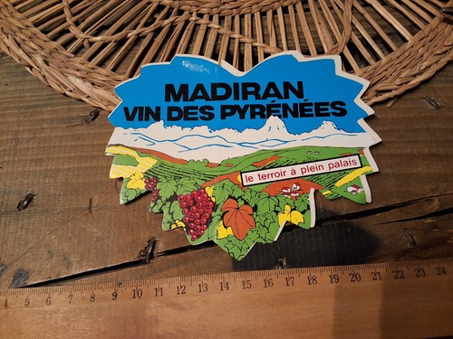 Ancien autocollant vintage vin