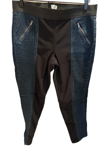 Cache stretch legging - cache, denim