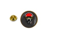 pins pin badge pin's metal avec pince papillon casque pompier