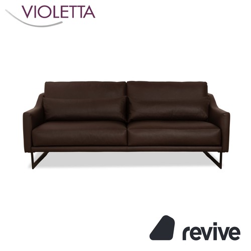 Violetta malin cuir canapé - cuir,
