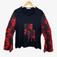 Top Stretch Graphique Avant Garde y2k Vintage 2000’s Fred Sabatier