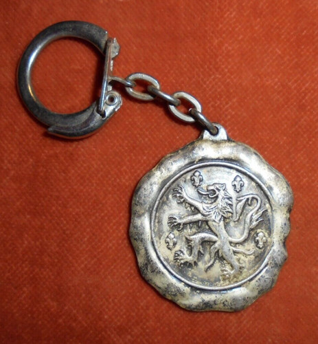 Porte clés blason lion - blason,