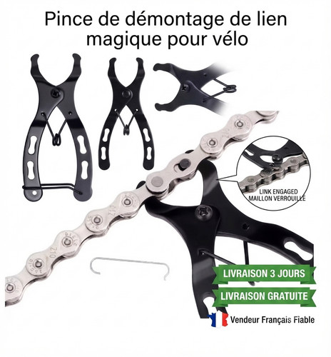Pince attache rapide chaîne - rapide,