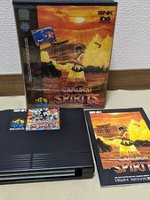 Samurai Shodown Spirits Japanese Version Neo Geo Neogeo AES Japan Complete SNK