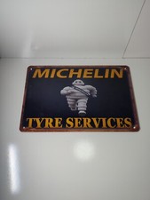 Plaque Murale Michelin 30x20cm Décoration Panneau Publicitaire Metal