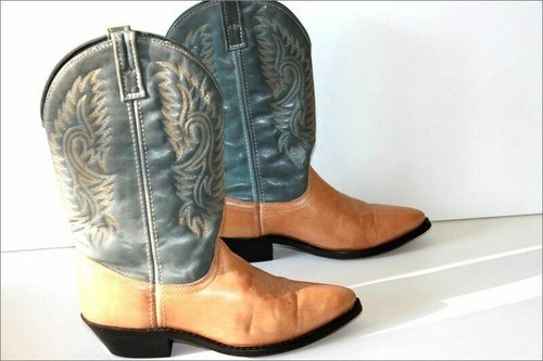 Bottes santiags tout cuir - bottes,