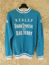 Maillot pull cycliste U.F.O.L.E.P U.S BAS BERRY manches longues shirt trikot 3 M