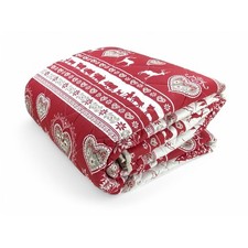 GARDENA TYROLEAN couvre-lit matelassé Rouge