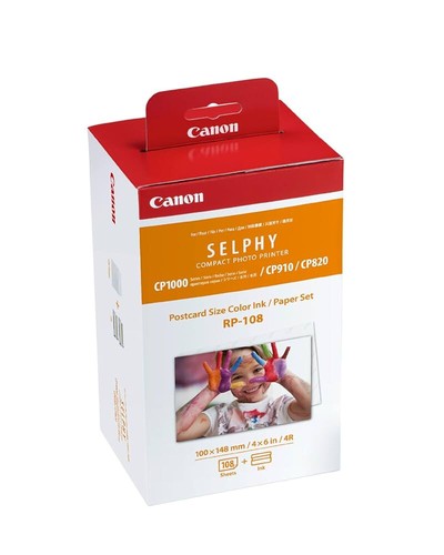 Canon selphy 108 lot - canon, rp-108