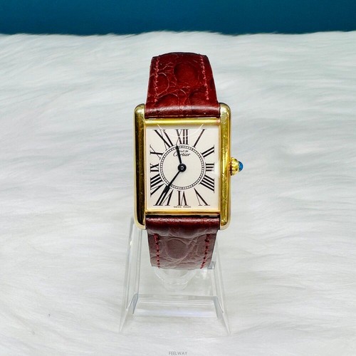 Cartier must tank gold plated - cartier,