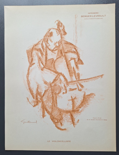 Planche gravure 1932 le - planche, "le