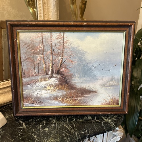 Tableau huile sur - huile,