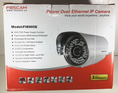 Foscam fi8905e outdoor night - fi8905e,