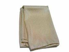 Étole Taffetas De Soie Beige Femme Cérémonie Ceinture Naturel Made IN Italy