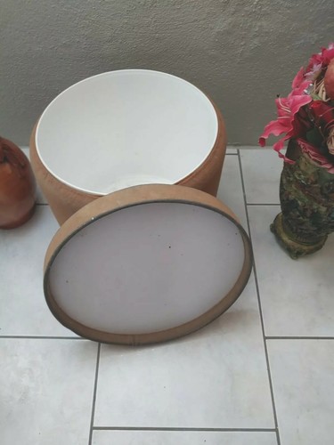 Chevet appoint pouf vintage - chevet,