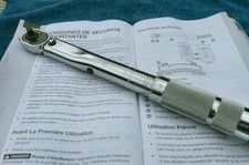 Clé dynamométrique 1/4" 3,95 - 22,5 Nm (35 - 200 in lb)