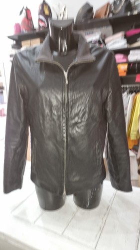 Vera pelle veste cuir noir - vera,