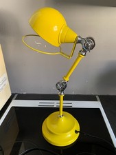 LAMPE articulé de bureau chevet STYLE JIELDE  en metal 2 bras sur socle 2 kg