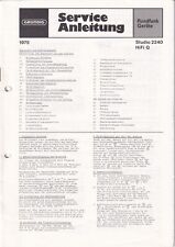 Manuel De Service Pour Grundig