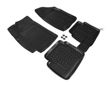3D Tapis De Sol En Caoutchouc Pour Chevrolet Aveo 2002-2011 Exclusive