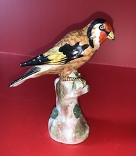 Sujet porcelaine de Paris oiseau branché Chardonneret Locré Dubois à identifier