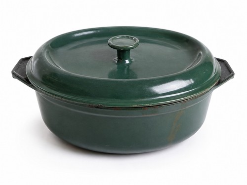 Cocotte ovale fonte - ovale, en